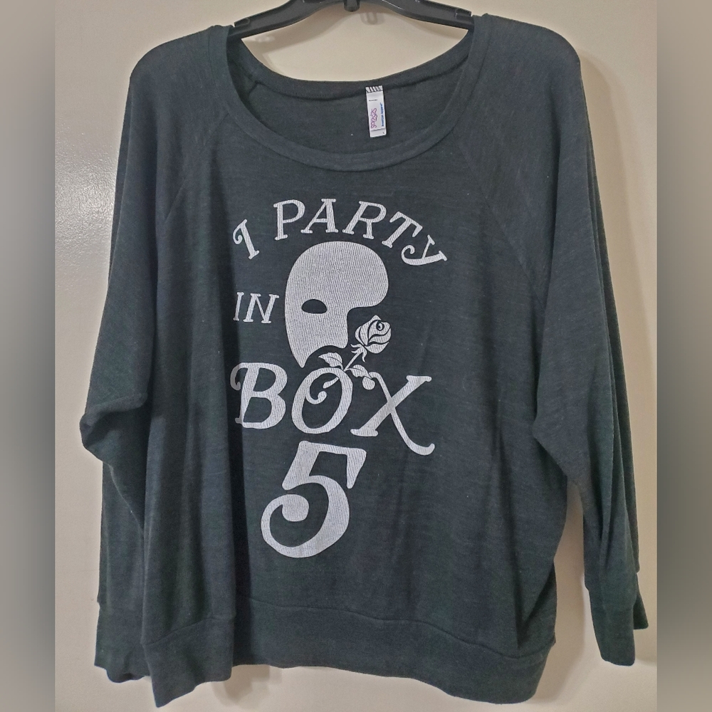 LookHUMAN Gray Phantom of the Opera Long Sleeve